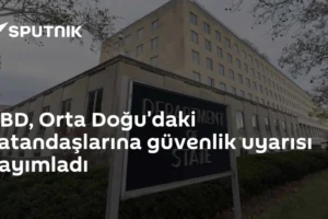 ABD, Orta Doğu'daki vatandaşlarına güvenlik uyarısı yayımladı