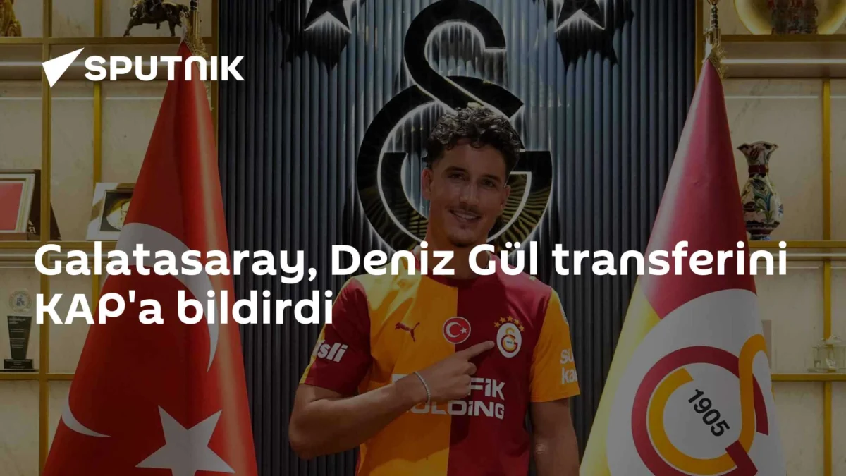 Galatasaray, Deniz Gül transferini KAP'a bildirdi