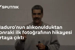 Maduro'nun alıkonulduktan sonraki ilk fotoğrafının hikayesi ortaya çıktı