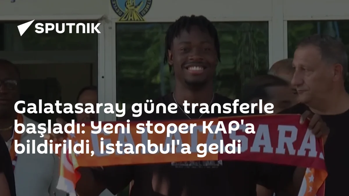 Galatasaray güne transferle başladı: Yeni stoper KAP'a bildirildi, İstanbul'a geldi