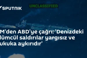 BM'den ABD'ye çağrı: 'Denizdeki ölümcül saldırılar yargısız ve hukuka aykırıdır'