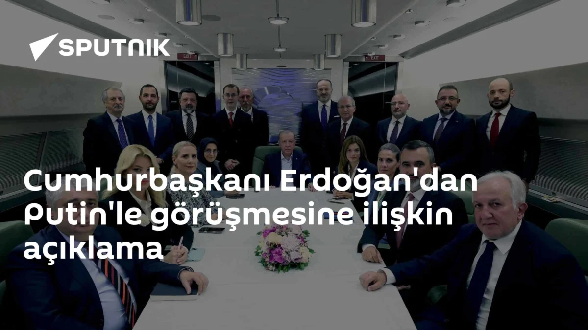 Cumhurbaşkanı Erdoğan'dan Putin'le görüşmesine ilişkin açıklama
