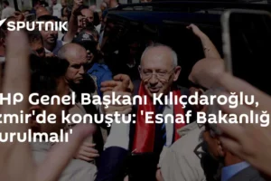 CHP Genel Başkanı Kılıçdaroğlu, İzmir'de konuştu: 'Esnaf Bakanlığı kurulmalı'
