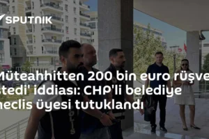 'Müteahhitten 200 bin euro rüşvet istedi' iddiası: CHP'li belediye meclis üyesi tutuklandı
