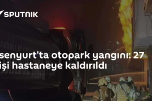 Esenyurt'ta otopark yangını: 27 kişi hastaneye kaldırıldı