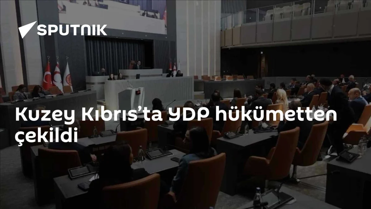 Kuzey Kıbrıs’ta YDP hükümetten çekildi