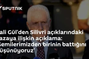 Vali Gül'den Silivri açıklarındaki kazaya ilişkin açıklama: 'Gemilerimizden birinin battığını düşünüyoruz'