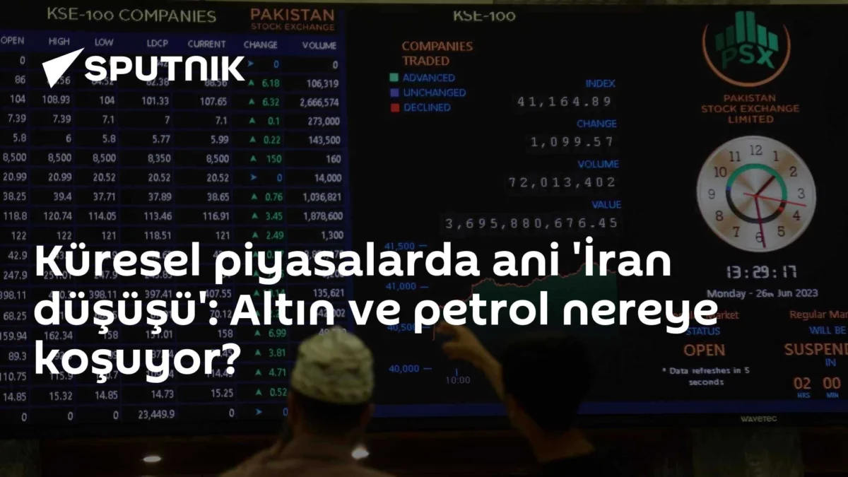 Küresel piyasalarda ani 'İran düşüşü': Altın ve petrol nereye koşuyor?