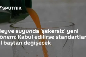 Meyve suyunda 'şekersiz' yeni dönem: Kabul edilirse standartlar sil baştan değişecek