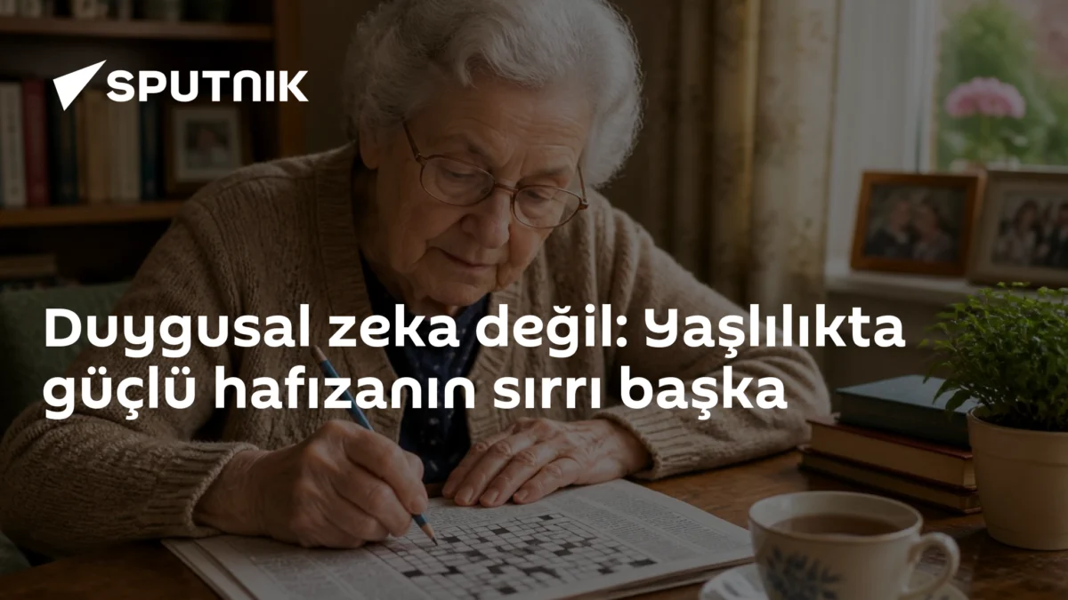 Duygusal zeka değil: Yaşlılıkta güçlü hafızanın sırrı başka