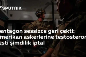 Pentagon sessizce geri çekti: Amerikan askerlerine testosteron testi şimdilik iptal