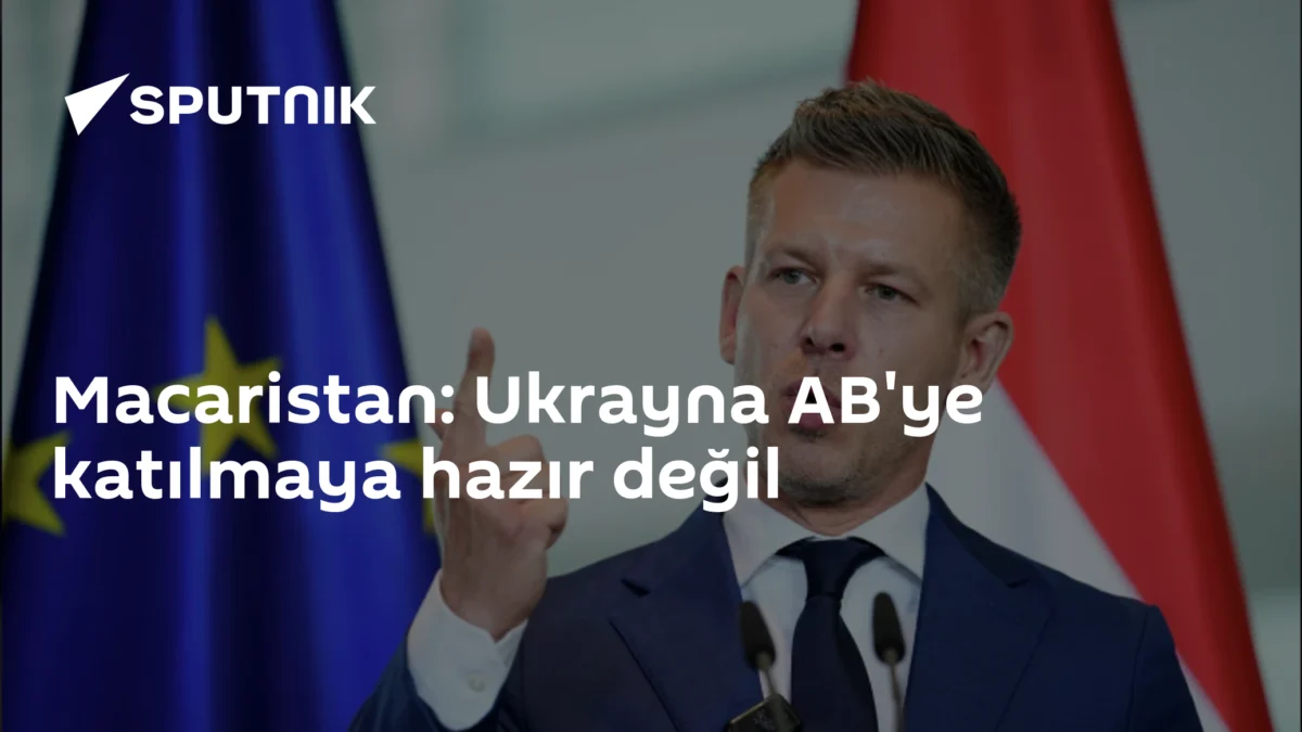 Macaristan: Ukrayna AB'ye katılmaya hazır değil