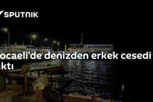 Kocaeli’de denizden erkek cesedi çıktı