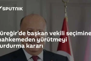Yüreğir’de başkan vekili seçimine mahkemeden yürütmeyi durdurma kararı