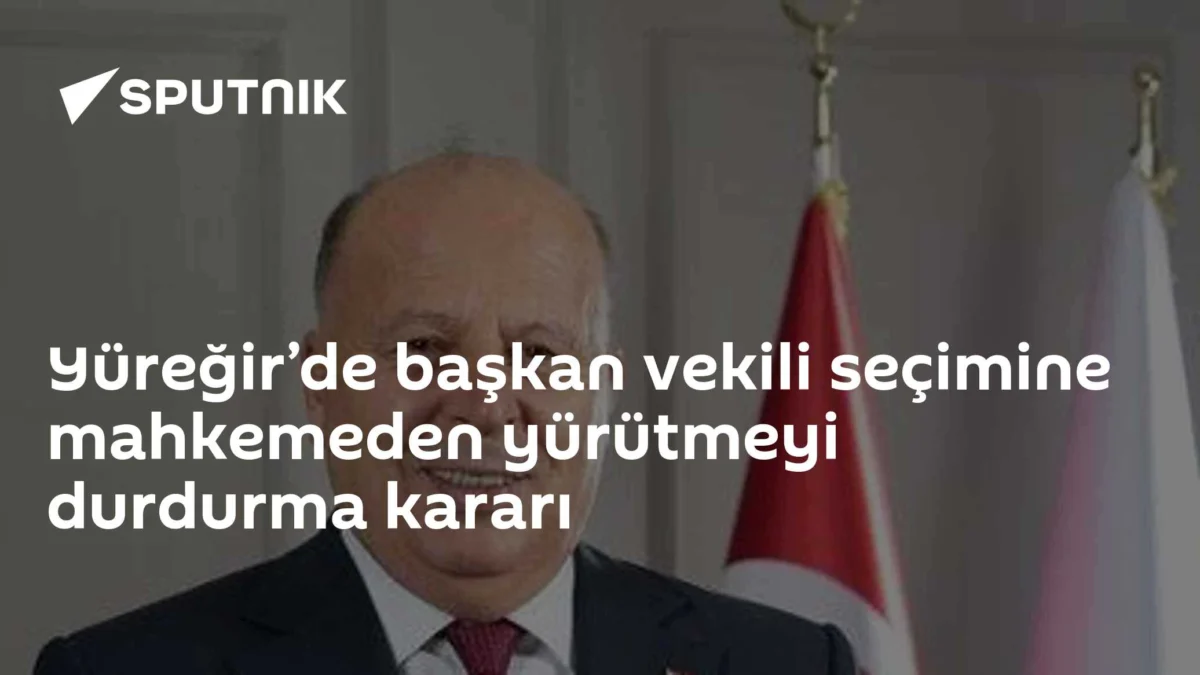 Yüreğir’de başkan vekili seçimine mahkemeden yürütmeyi durdurma kararı