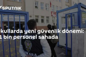 Okullarda yeni güvenlik dönemi: 31 bin personel sahada