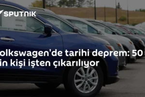 Volkswagen'de tarihi deprem: 50 bin kişi işten çıkarılıyor