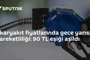 Akaryakıt fiyatlarında gece yarısı hareketliliği: 90 TL eşiği aşıldı