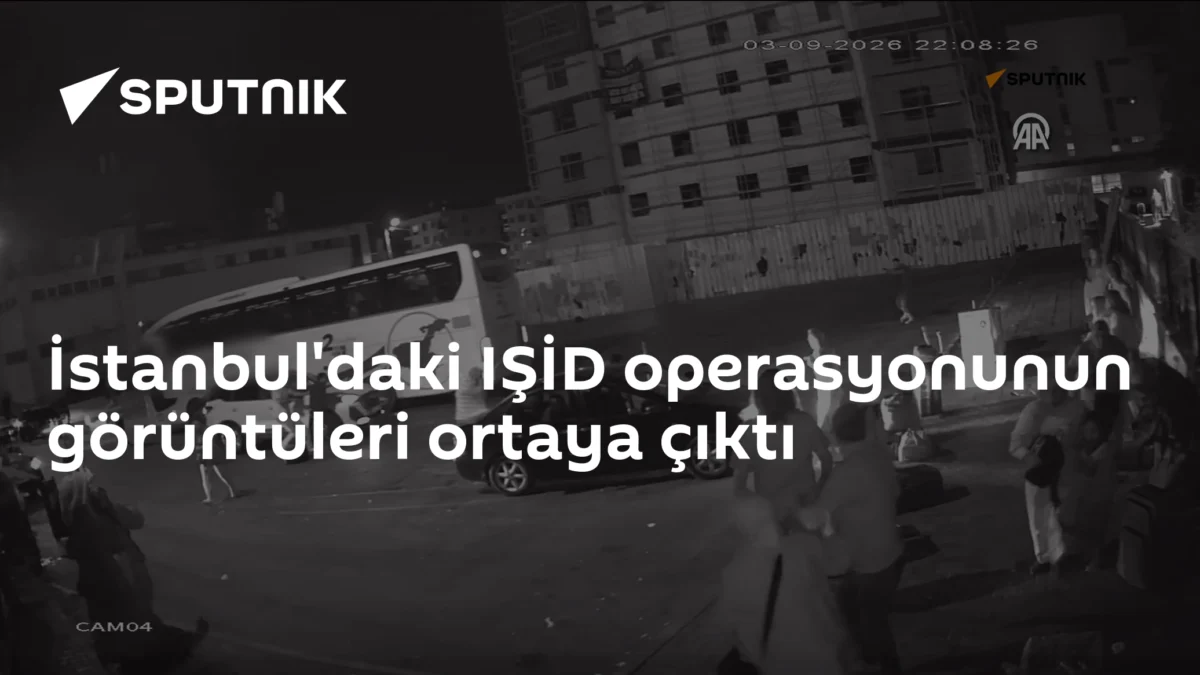 İstanbul'daki IŞİD operasyonunun görüntüleri ortaya çıktı