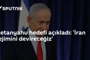 Netanyahu hedefi açıkladı: 'İran rejimini devireceğiz'