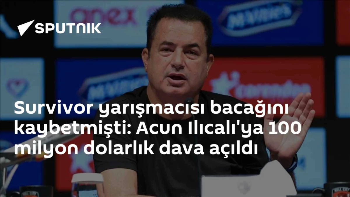 Survivor yarışmacısı bacağını kaybetmişti: Acun Ilıcalı'ya 100 milyon dolarlık dava açıldı