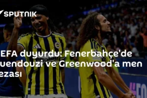 UEFA duyurdu: Fenerbahçe'de Guendouzi ve Greenwood'a men cezası
