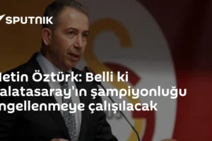 Metin Öztürk: Belli ki Galatasaray'ın şampiyonluğu engellenmeye çalışılacak