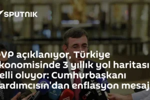 OVP açıklanıyor, Türkiye ekonomisinde 3 yıllık yol haritası belli oluyor: Cumhurbaşkanı Yardımcısın'dan enflasyon mesajı