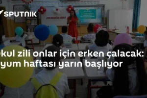 Okul zili onlar için erken çalacak: Uyum haftası yarın başlıyor