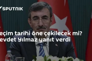 Seçim tarihi öne çekilecek mi? Cevdet Yılmaz yanıt verdi