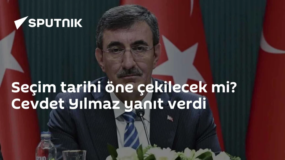 Seçim tarihi öne çekilecek mi? Cevdet Yılmaz yanıt verdi