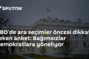 ABD'de ara seçimler öncesi dikkat çeken anket: Bağımsızlar Demokratlara yöneliyor