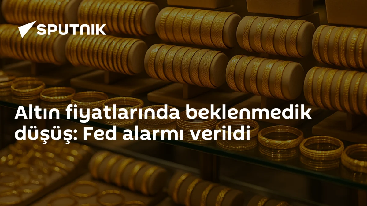 Altın fiyatlarında beklenmedik düşüş: Fed alarmı verildi