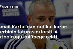 İsmail Kartal'dan radikal karar: Derbinin faturasını kesti, 4 futbolcuyu kulübeye çekti