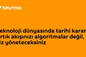 Teknoloji dünyasında tarihi karar: Artık akışınızı algoritmalar değil, siz yöneteceksiniz