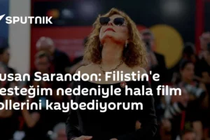 Susan Sarandon: Filistin'e desteğim nedeniyle hala film rollerini kaybediyorum