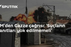 BM'den Gazze çağrısı: 'Suçların kanıtları yok edilmemeli'