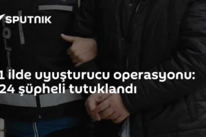 71 ilde uyuşturucu operasyonu: 424 şüpheli tutuklandı