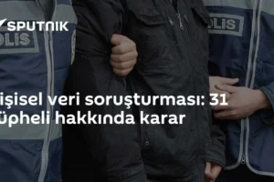 Kişisel veri soruşturması: 31 şüpheli hakkında karar