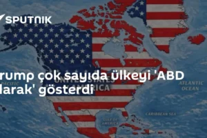 Trump çok sayıda ülkeyi 'ABD olarak' gösterdi