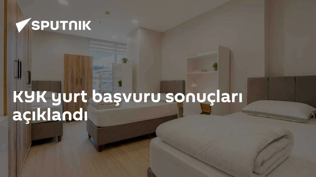 KYK yurt başvuru sonuçları açıklandı
