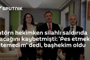 İntörn hekimken silahlı saldırıda bacağını kaybetmişti: 'Pes etmek istemedim' dedi, başhekim oldu