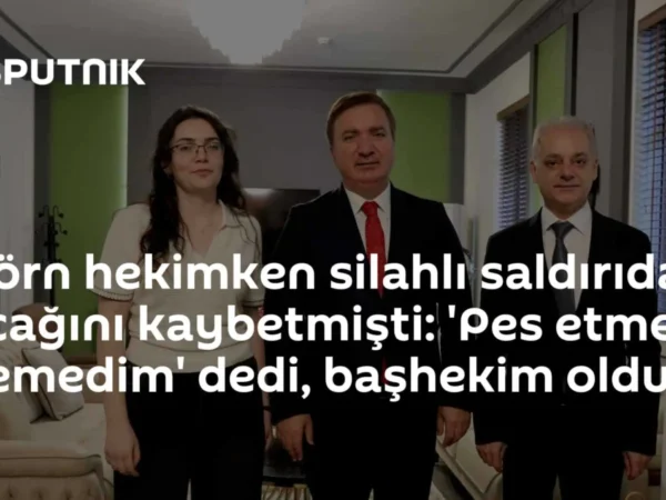 İntörn hekimken silahlı saldırıda bacağını kaybetmişti: 'Pes etmek istemedim' dedi, başhekim oldu