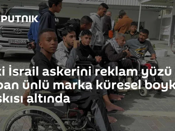Eski İsrail askerini reklam yüzü yapan ünlü marka küresel boykot baskısı altında