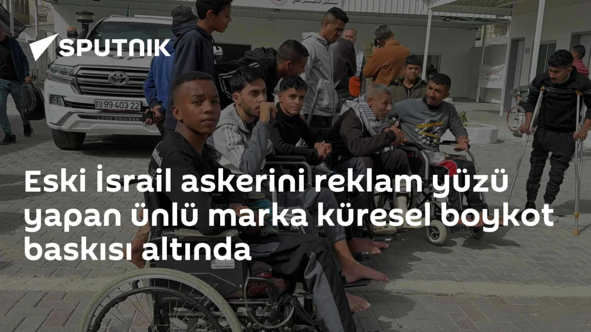 Eski İsrail askerini reklam yüzü yapan ünlü marka küresel boykot baskısı altında