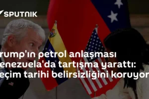 Trump'ın petrol anlaşması Venezuela'da tartışma yarattı: Seçim tarihi belirsizliğini koruyor