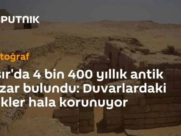 Mısır'da 4 bin 400 yıllık antik mezar bulundu: Duvarlardaki renkler hala korunuyor