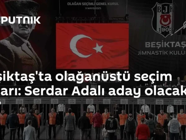 Beşiktaş'ta olağanüstü seçim kararı: Serdar Adalı aday olacak mı?