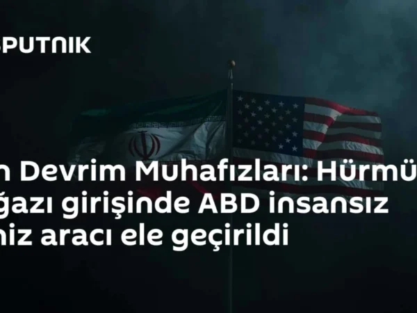 İran Devrim Muhafızları: Hürmüz Boğazı girişinde ABD insansız deniz aracı ele geçirildi