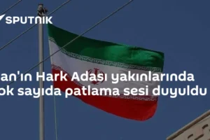 İran'ın Hark Adası yakınlarında çok sayıda patlama sesi duyuldu